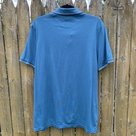 Ted Baker Teal Golf Polo Sz 4 or L - Picture 10 of 12
